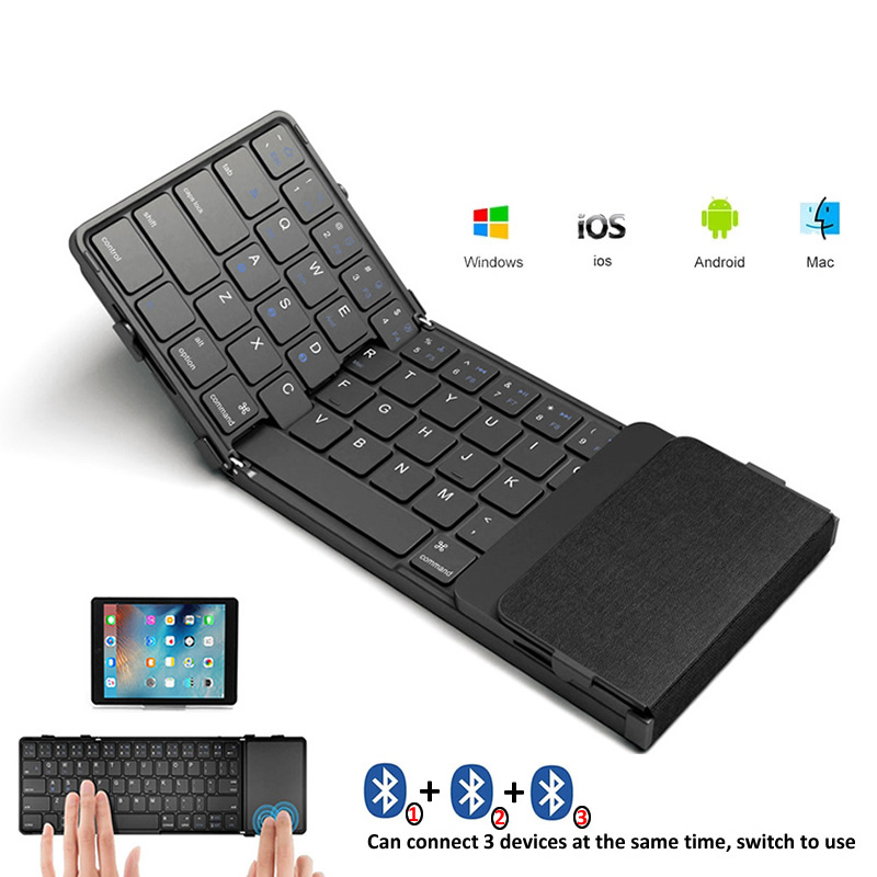 Gaming Keyboard Number Pad - BOW Korea/Russia Wireless Folding Keyboard with