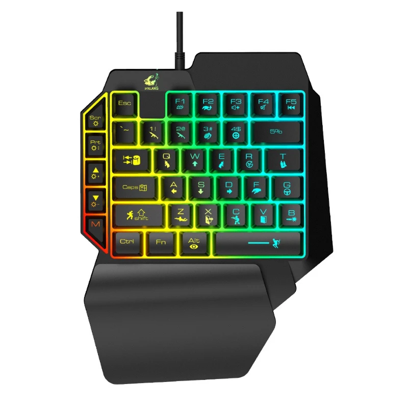 Keyboard Gaming Amazon - K15 one-handed keyboard Gun God Throne
