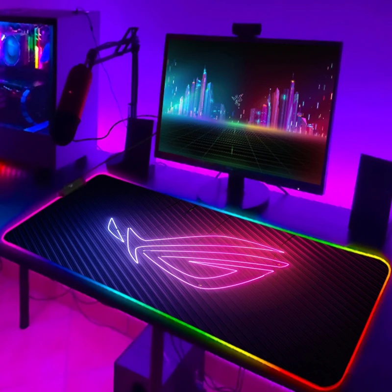 Gaming Keyboard No Rgb - RGB Mousepad Cool ROG Mouse Pad
