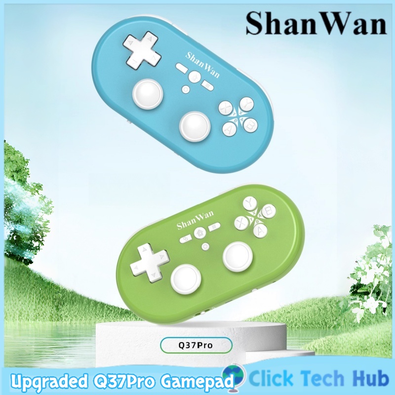 Gaming Keyboard Mechanical Wireless - Upgraded Shanwan Q37pro Mini Portable Gaming