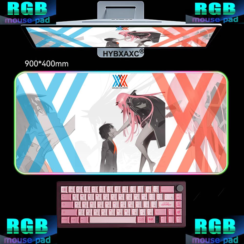 Gaming Keyboard No Rgb - RGB LED Cute Zero Two Girl