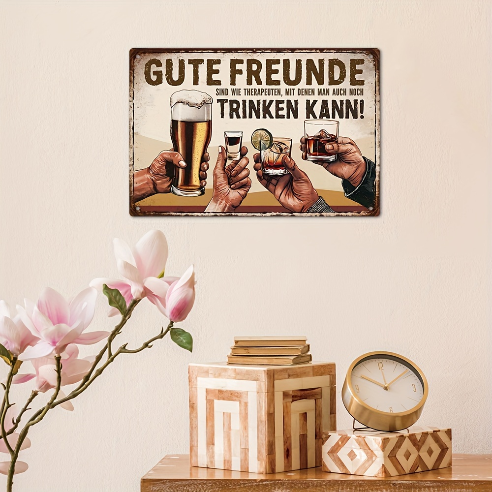 German Vintage Metal Sign, Goo - đánh giá và giá Brass Weight Plate