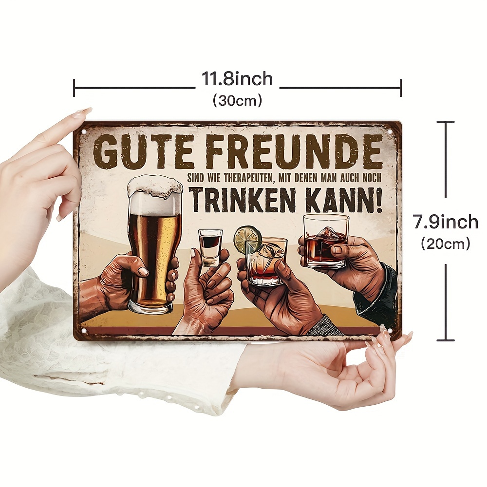 German Vintage Metal Sign, Goo - đánh giá và giá Brass Weight Plate