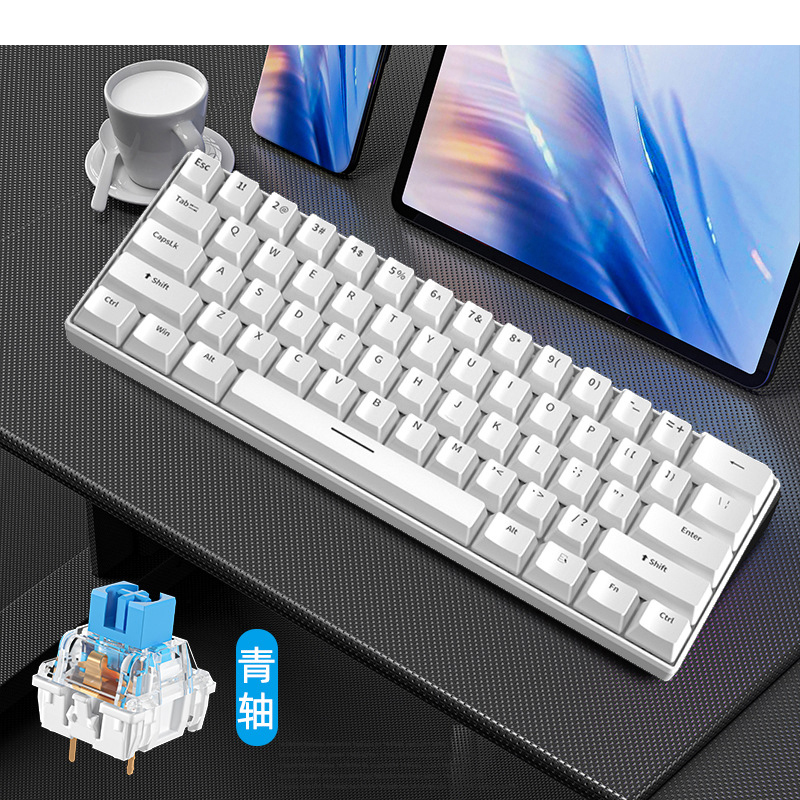 Gaming Keyboard White Mechanic - đánh giá và giá Gaming Keyboard Budget