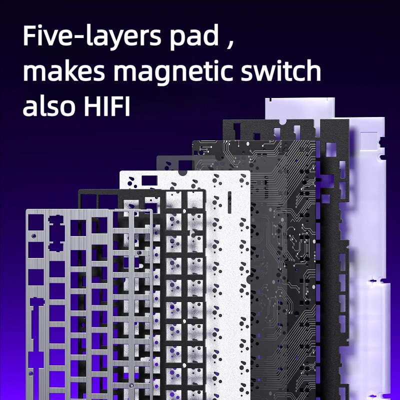 AULA HERO84 Magnetic Gaming Me - đánh giá và giá Gaming Keyboard No Rgb