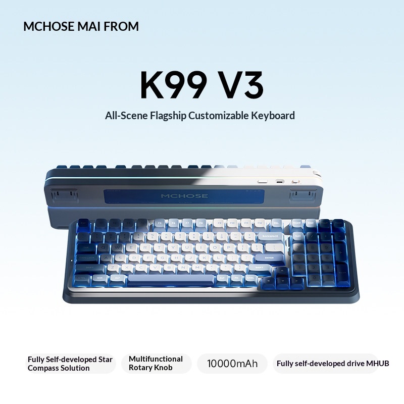 MCHOSE K99 V3 Customizable Mec - đánh giá và giá Gaming Keyboard Mechanical Wireless