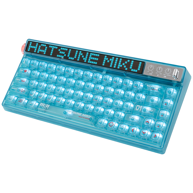 Anime Hatsune Miku Series Mech - đánh giá và giá Gaming Keyboard Mechanical Wireless
