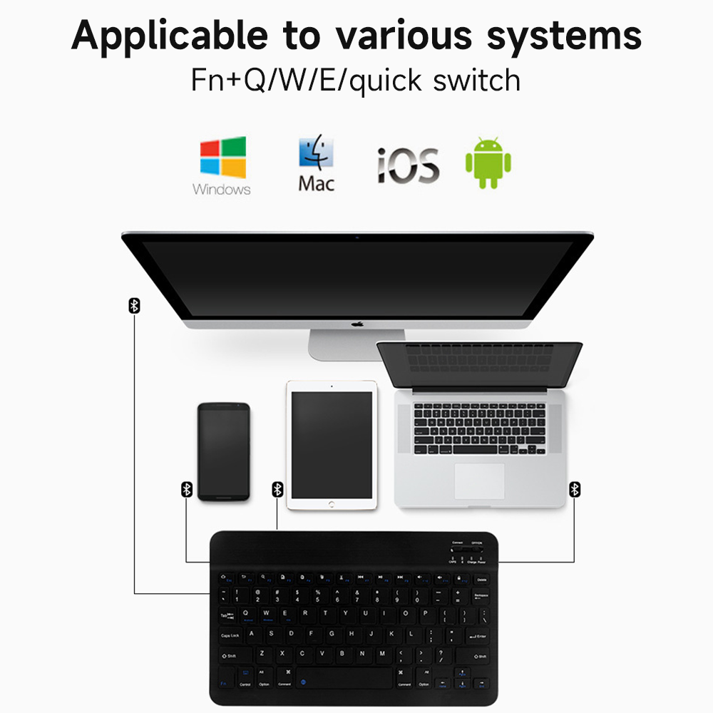 Bluetooth Keyboard for IOS And - đánh giá và giá Gaming Keyboard Mechanical Wireless