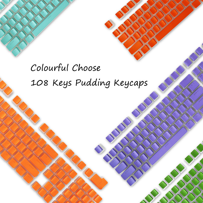 OEM Profile Keycaps PBT 108 Ph - đánh giá và giá Gaming Keyboard Budget