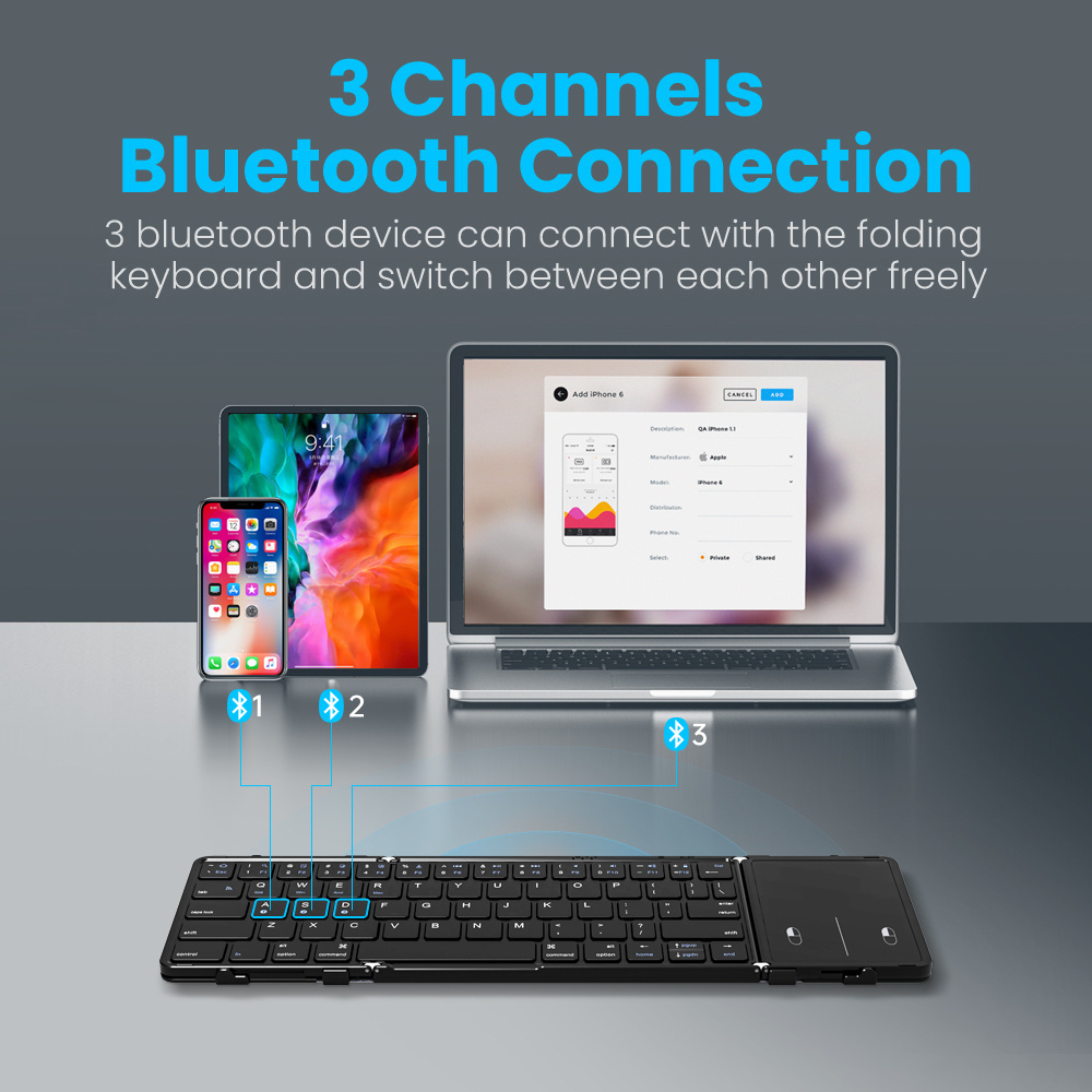 BOW Korea/Russia Wireless Fold - đánh giá và giá Gaming Keyboard Number Pad
