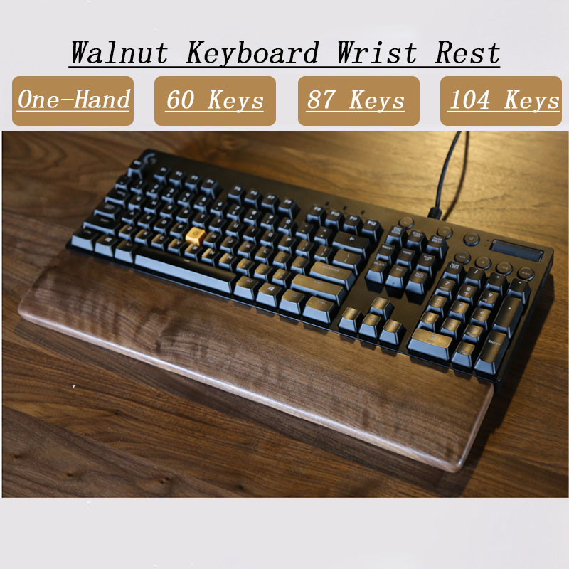 Một Tay Gỗ Sồi Óc Chó Gỗ Bàn P - đánh giá và giá Gaming Keyboard Number Pad