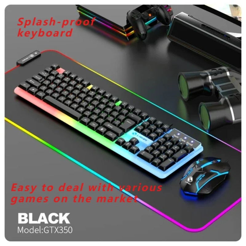 NEW GTX350 Gaming Keyboard Mou - đánh giá và giá Gaming Keyboard Budget