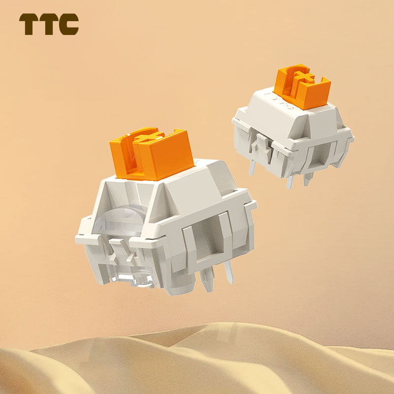 TTC Flame Orange Linear Switch - đánh giá và giá Gaming Keyboard Hot Swappable