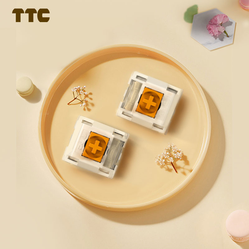 TTC Flame Orange Linear Switch - đánh giá và giá Gaming Keyboard Hot Swappable