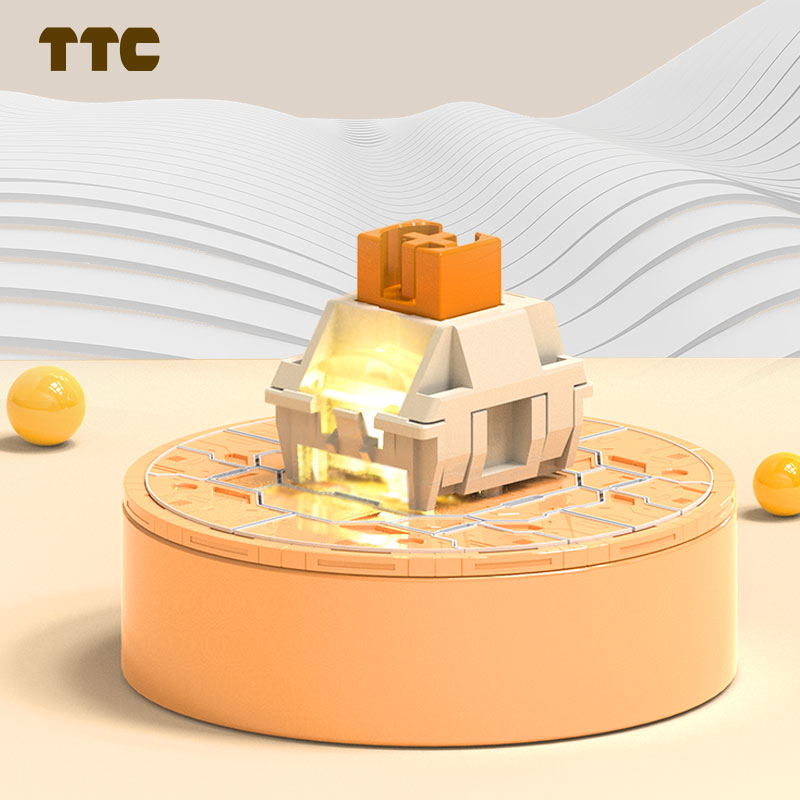 TTC Flame Orange Linear Switch - đánh giá và giá Gaming Keyboard Hot Swappable