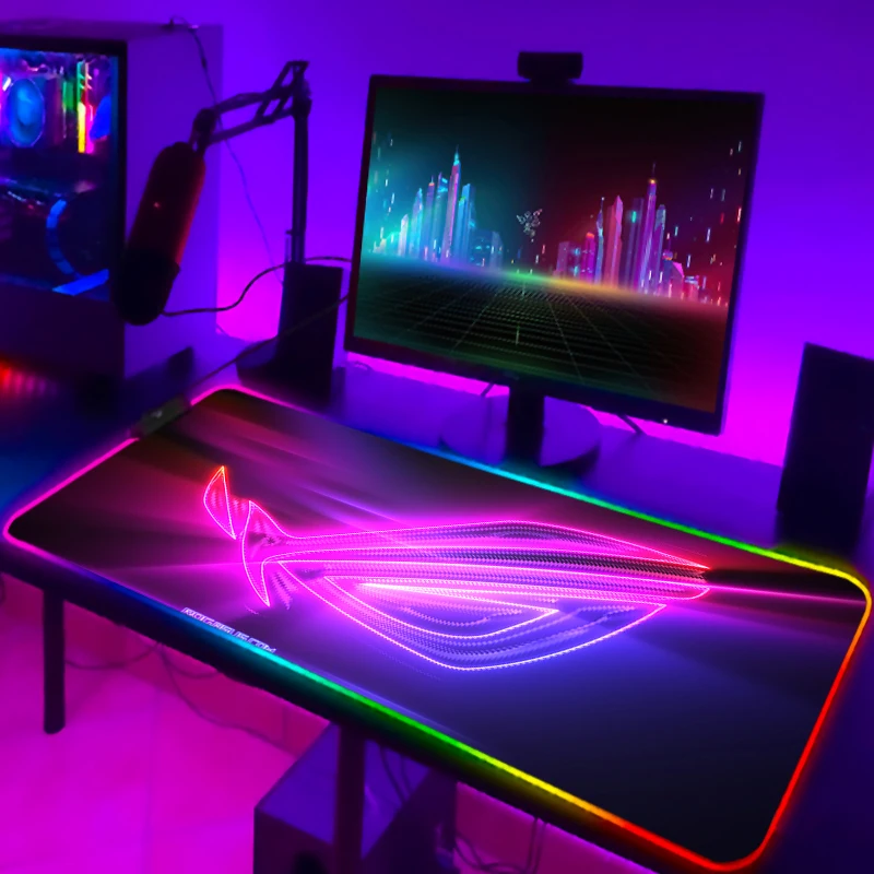 RGB Mousepad Cool ROG Mouse Pa - đánh giá và giá Gaming Keyboard No Rgb