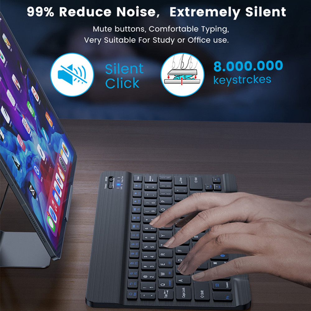 10 lnch Wireless  Bluetooth Mi - đánh giá và giá Gaming Keyboard Mechanical Wireless