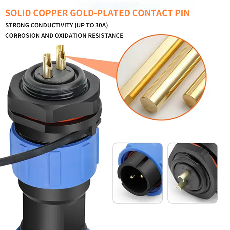 IP68 SP13 Aviation Plug Socket - đánh giá và giá Aviator Connector Kit
