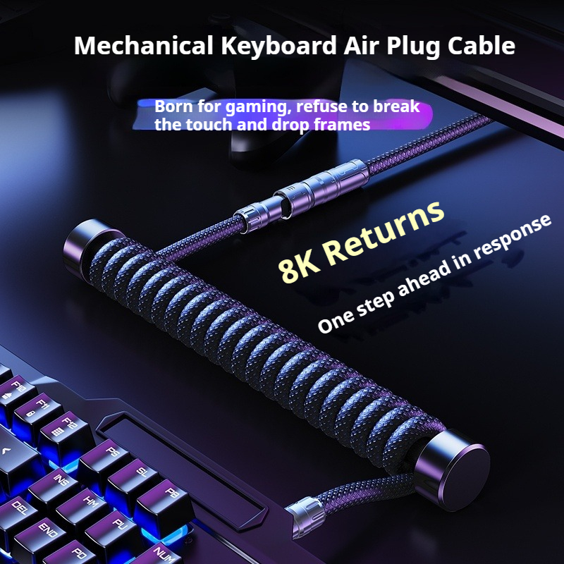 Eary 1.2m Coiled Keyboard Cabl - đánh giá và giá Gaming Keyboard Types