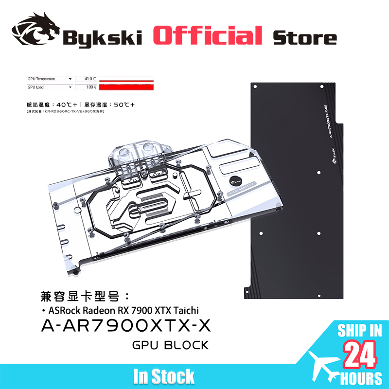 Bykski A-AR7900XTX-X GPU Water - đánh giá và giá Amd Vga Rx 7900 Xtx