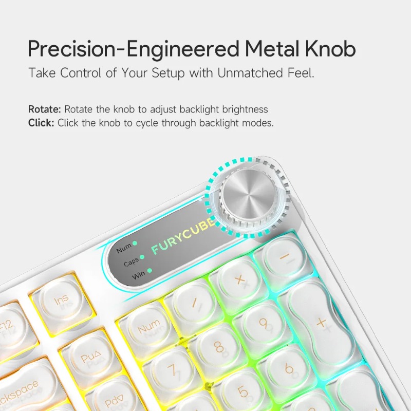 IP98 FURYCUBE Wired Gaming Mem - đánh giá và giá Gaming Keyboard Ip98