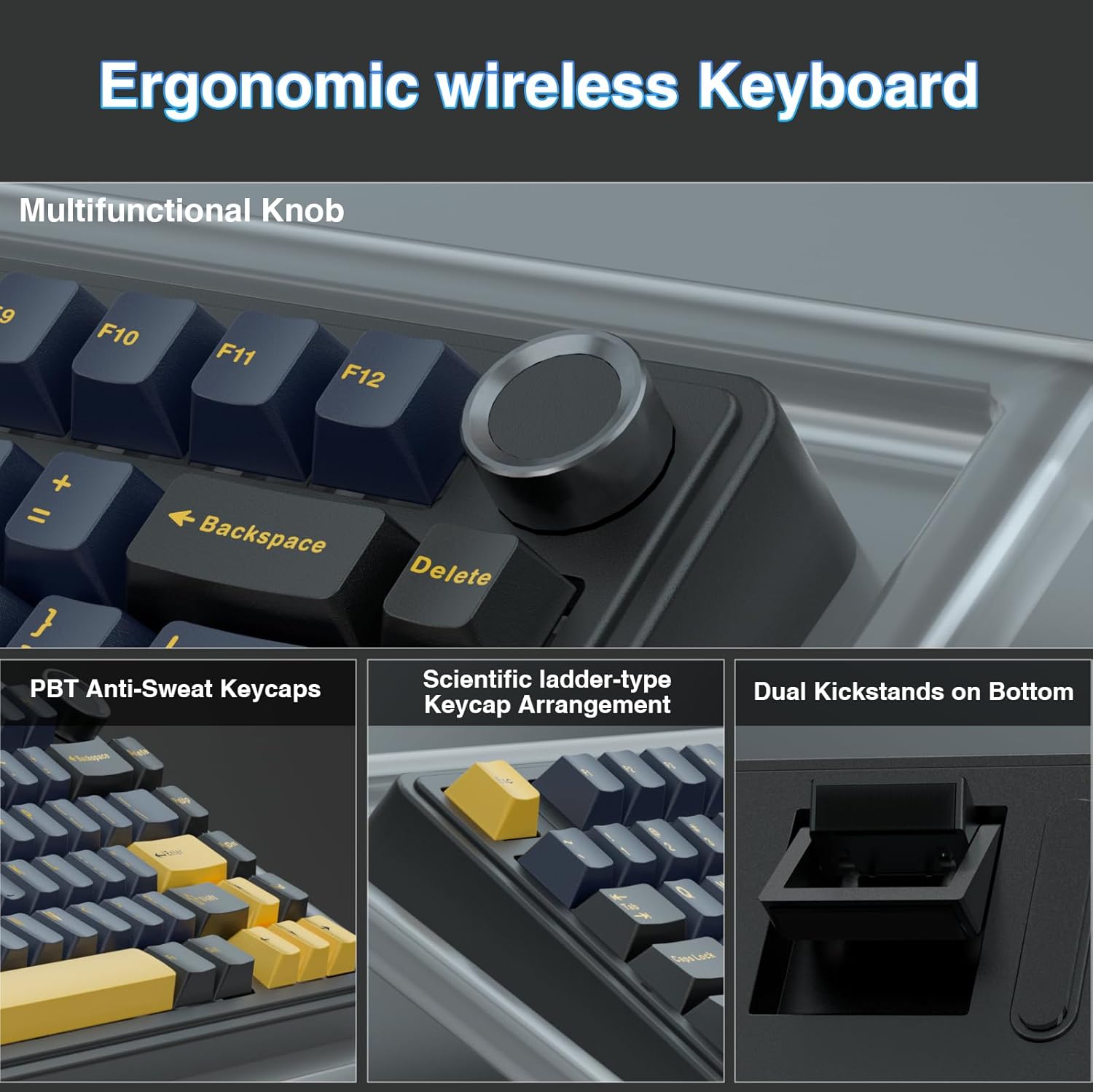 Aula F75 Mechanical Keyboard,  - đánh giá và giá Gaming Keyboard Number Pad
