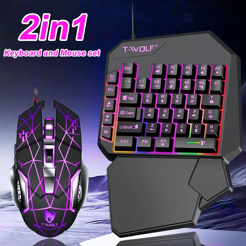 FocusOnPC TF900 2-in-1 Mobile  - đánh giá và giá Gaming Keyboard Mini Mechanical