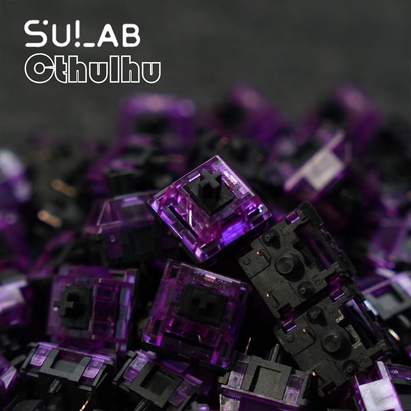 SU LAB Cthulhu Switch Set Ulti - đánh giá và giá Gaming Keyboard Mini Mechanical