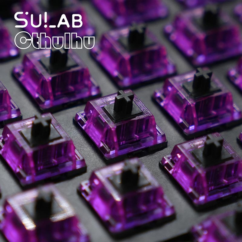 SU LAB Cthulhu Switch Set Ulti - đánh giá và giá Gaming Keyboard Mini Mechanical