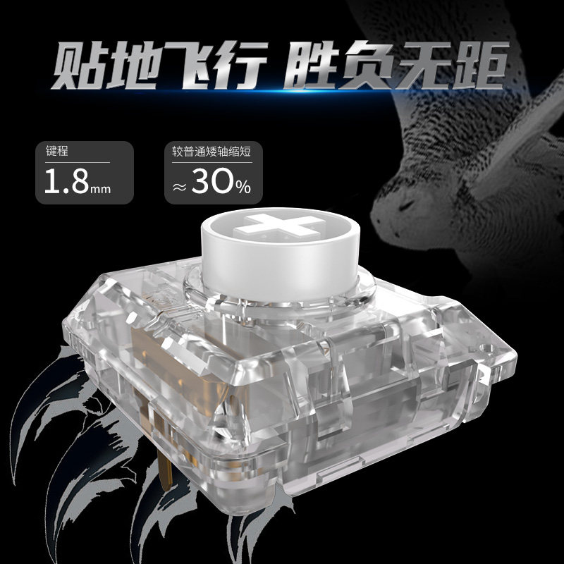 Kailh Choc White Owl Switch Mi - đánh giá và giá Gaming Keyboard Mini Mechanical