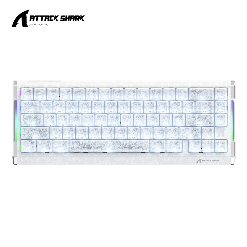 ATTACK SHARK, R68 HE, Mechanic - đánh giá và giá Gaming Keyboard Hot Swappable