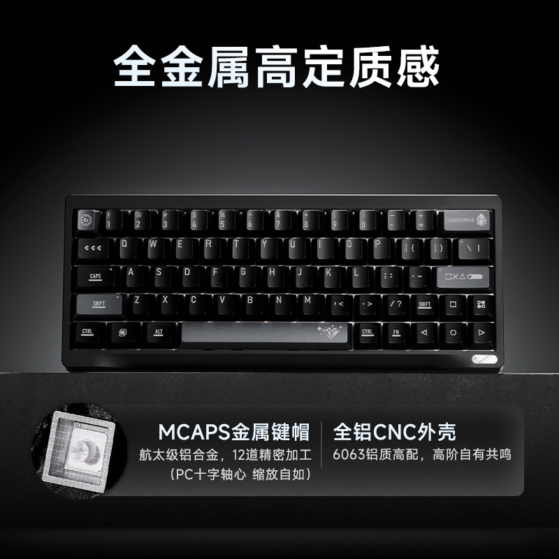 Custom Wuyan Quadrant SF60 Ful - đánh giá và giá Gaming Keyboard Number Pad