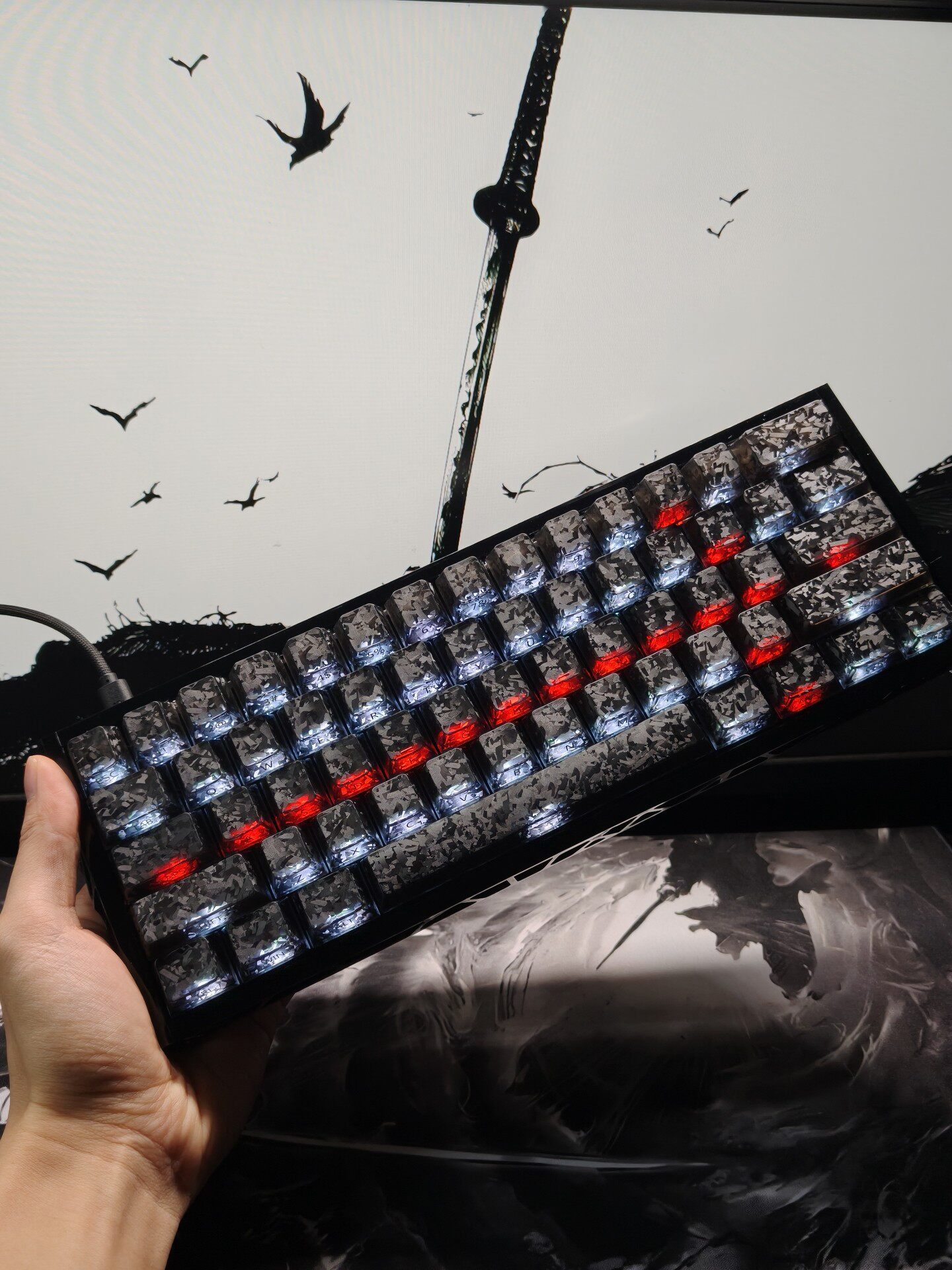 Custom 60% Layout Compact Gami - đánh giá và giá Gaming Keyboard Number Pad