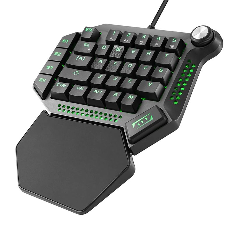 AEF6-One-Handed Mechanical Gam - đánh giá và giá Gaming Keyboard Training
