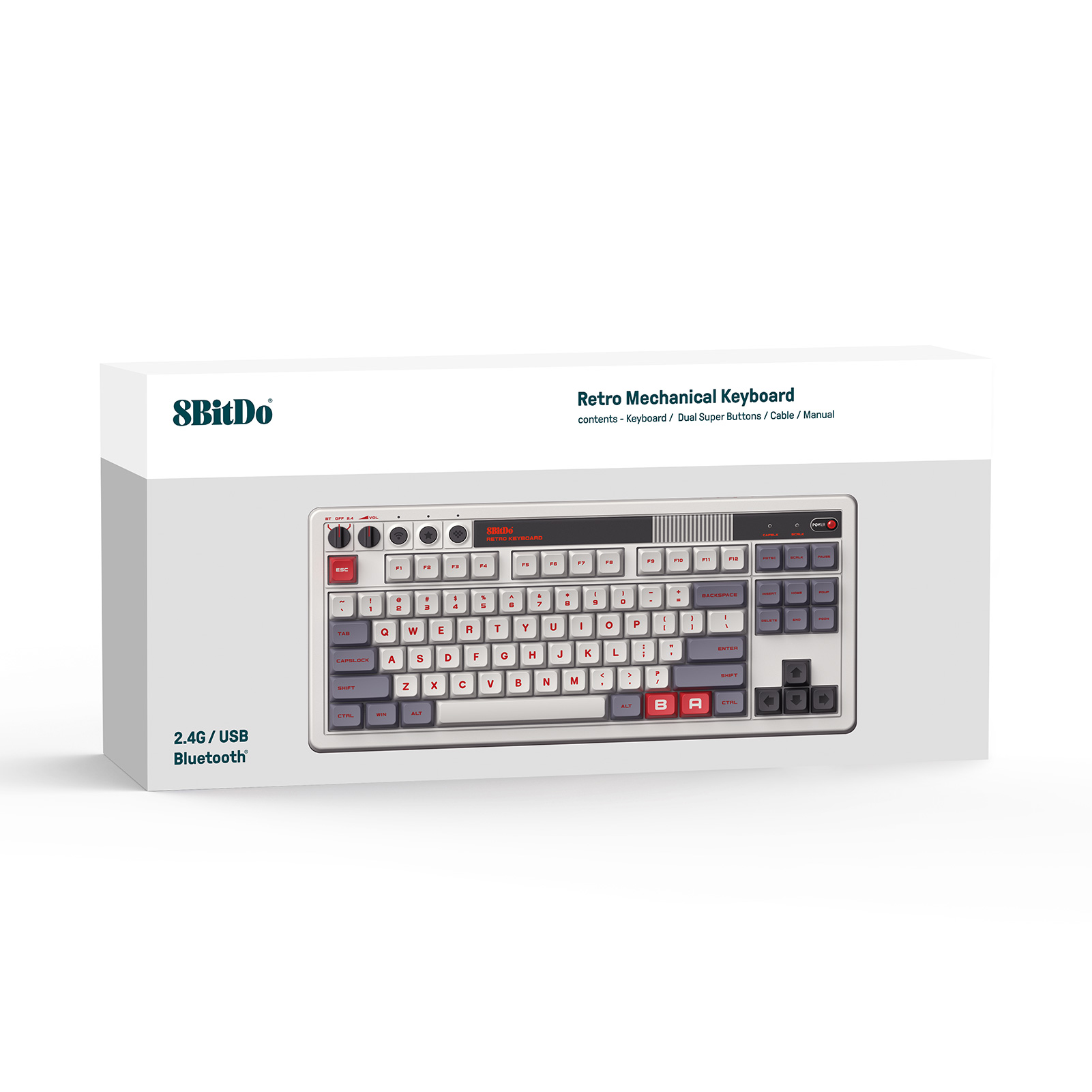8Bitdo Retro Mechanical Keyboa - đánh giá và giá Gaming Keyboard Hot Swappable