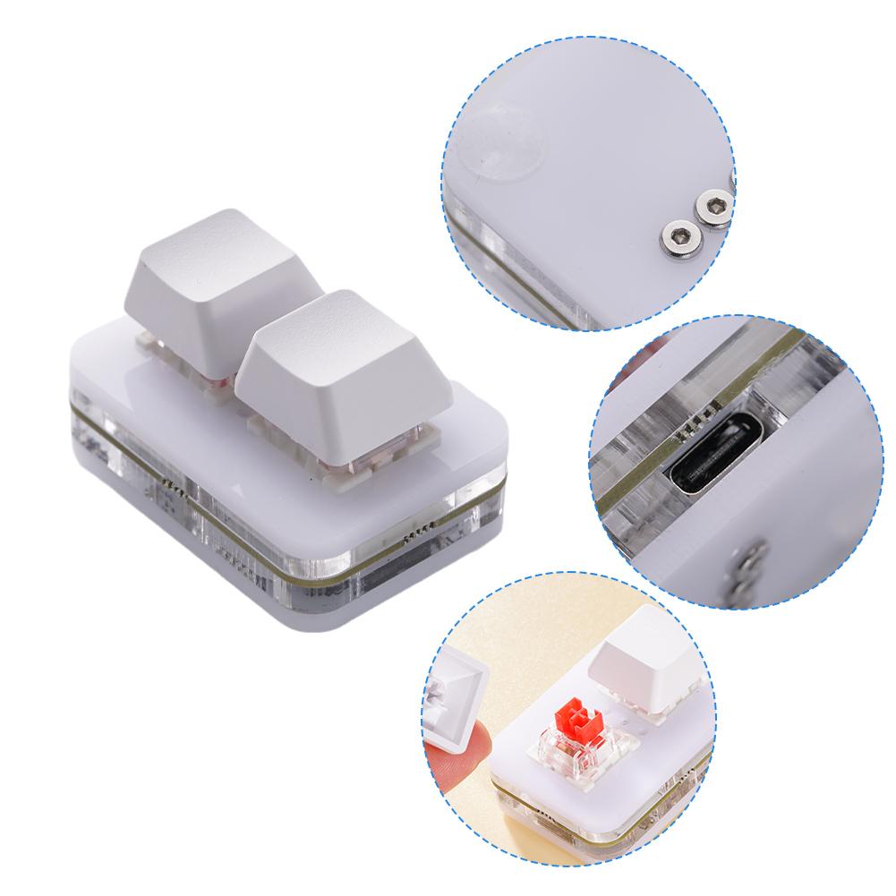 MacroUSB Custom Mechanical Key - đánh giá và giá Gaming Keyboard Mini Mechanical