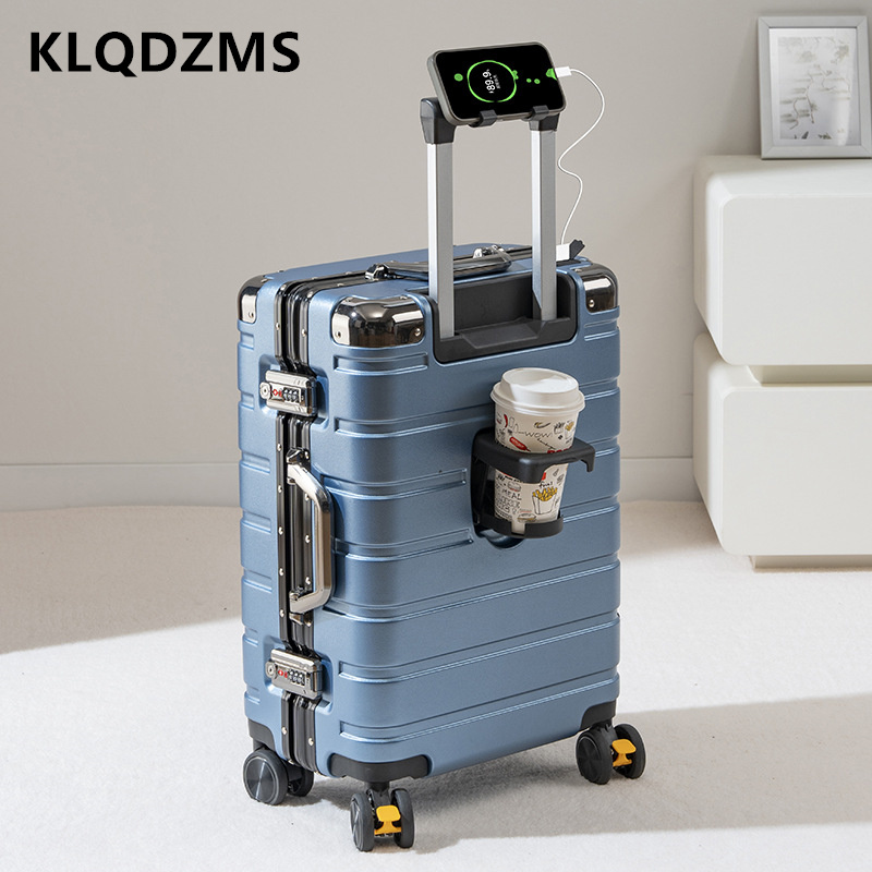 KLQDZMS Aluminum Frame Suitcas - đánh giá và giá Aluminum Case 65